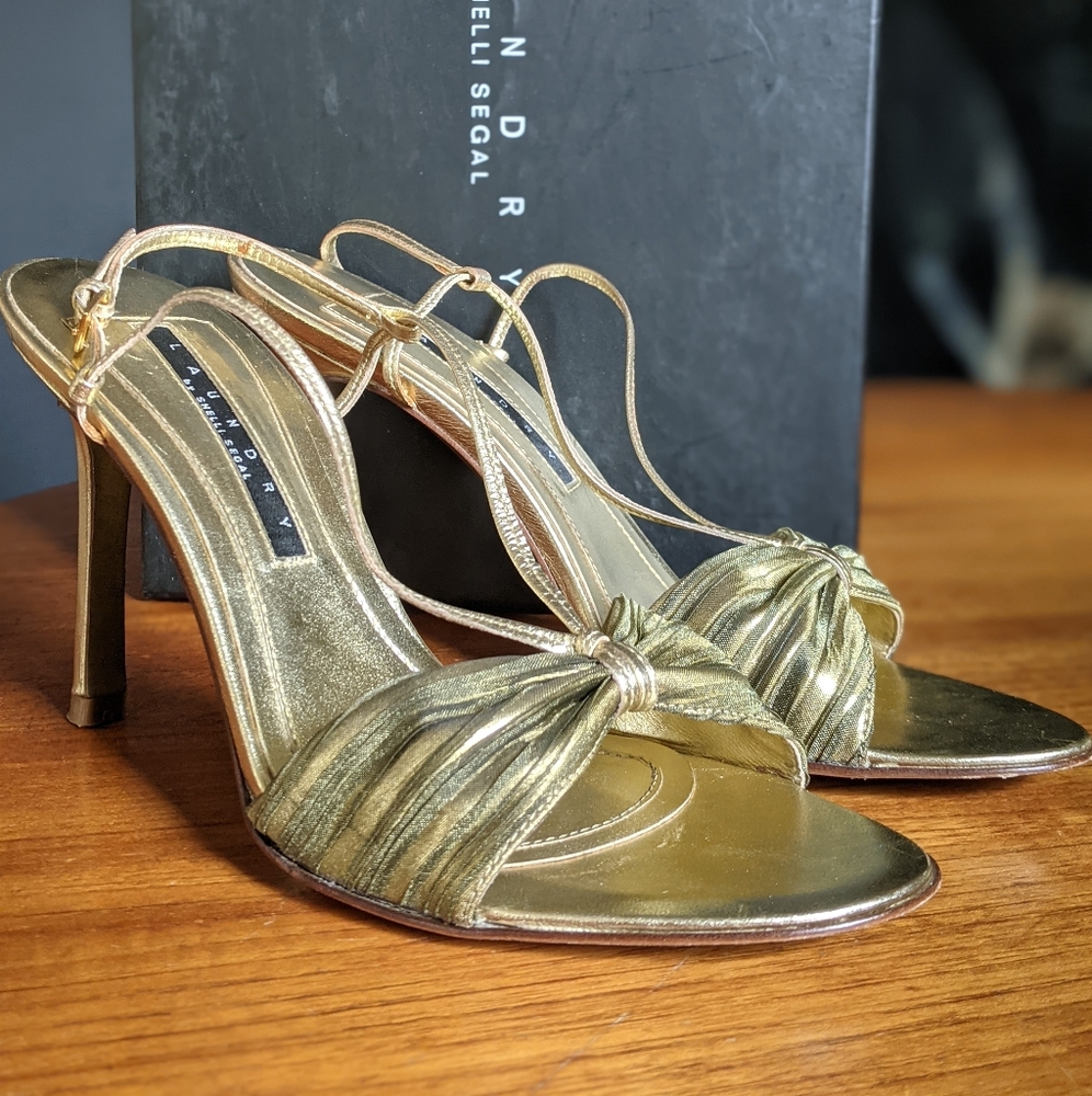 Laundry by Shelli Segal Larissa Sandals-Gold- 7